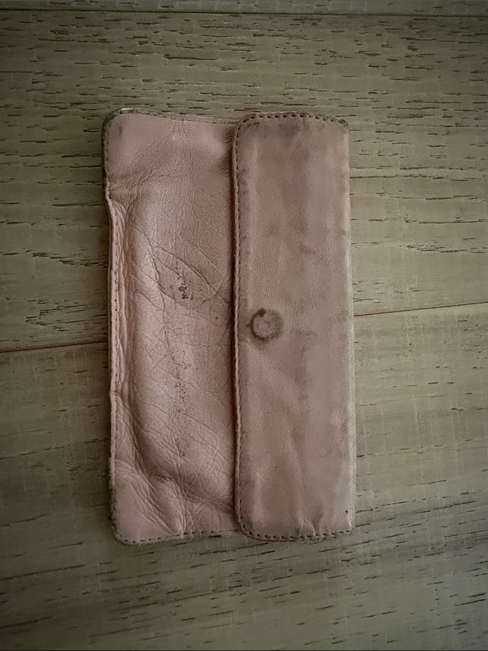 Soft Blush Leather wallet